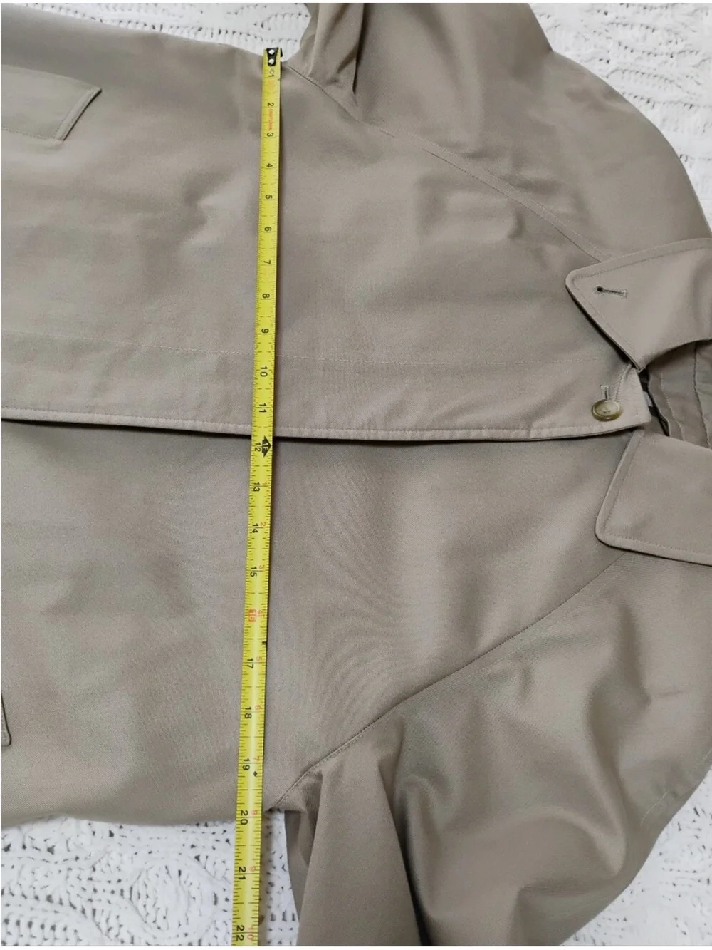 Vintage Burberrys Trench Coat - Single Breasted - Picture 15 of 16